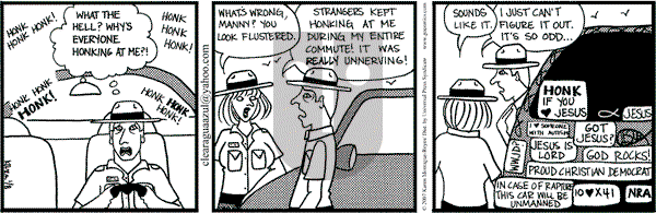 Clear Blue Water on Monday January 8, 2007 Comic Strip
