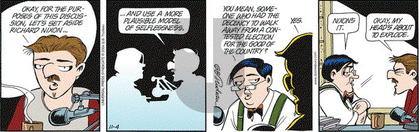 Doonesbury on Thursday November 4, 2004 Comic Strip