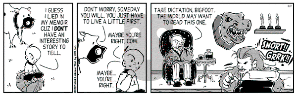 Cow and Boy Classics - Saturday November 17, 2007 Comic Strip