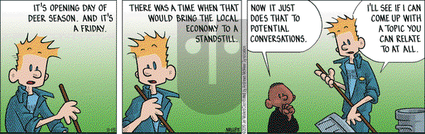 Frazz on Friday November 15, 2019 Comic Strip