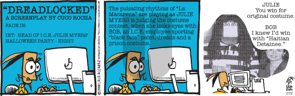 La Cucaracha on Friday February 22, 2008 Comic Strip
