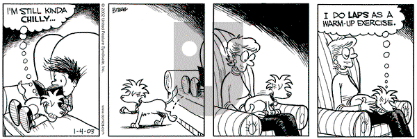 Grand Avenue on Saturday January 4, 2003 Comic Strip