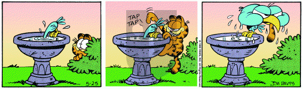 Garfield on Thursday May 25, 1989 Comic Strip