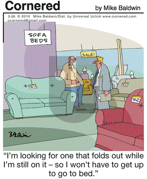 Cornered on Friday February 26, 2016 Comic Strip