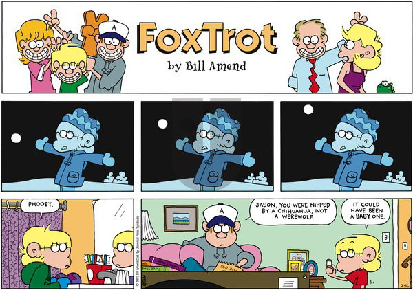 FoxTrot on Sunday February 16, 2003 Comic Strip
