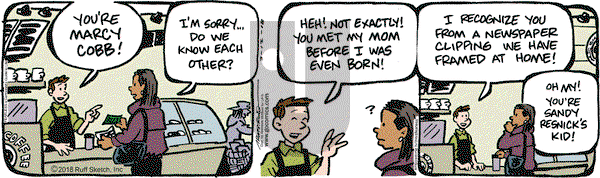 JumpStart on Monday March 12, 2018 Comic Strip