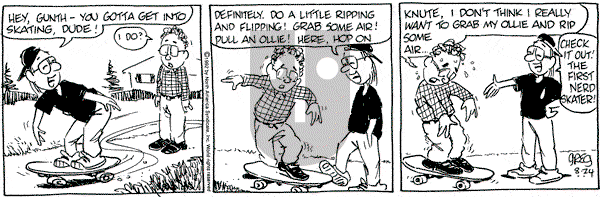 Luann on Monday August 24, 1992 Comic Strip