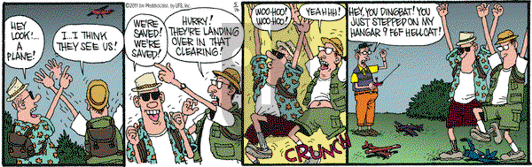 Monty on Monday May 16, 2011 Comic Strip