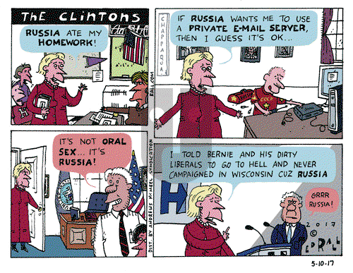 Ted Rall on Wednesday May 10, 2017 Comic Strip