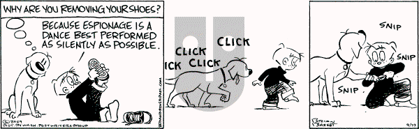 Red and Rover on Wednesday September 23, 2009 Comic Strip