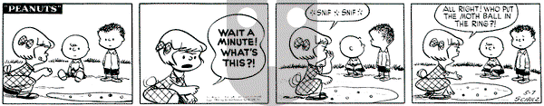 Peanuts on Thursday May 7, 1953 Comic Strip