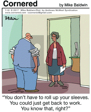 Cornered on Monday July 10, 2017 Comic Strip