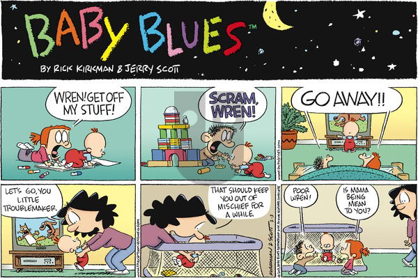 Baby Blues on Sunday March 3, 2013 Comic Strip