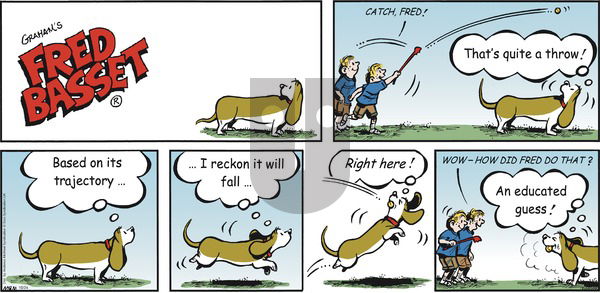 Fred Basset on Sunday October 24, 2021 Comic Strip
