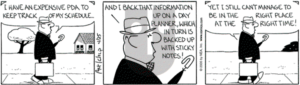 The Born Loser on Monday April 25, 2005 Comic Strip