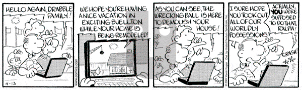 Drabble on Friday April 13, 2007 Comic Strip