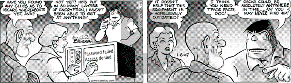 Alley Oop on Saturday January 6, 2007 Comic Strip