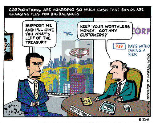 Ted Rall on Monday August 22, 2011 Comic Strip