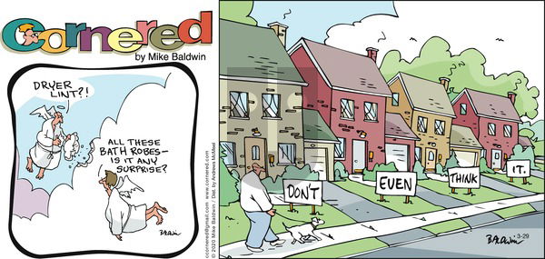 Cornered on Sunday March 29, 2020 Comic Strip