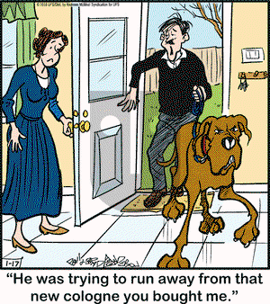 Marmaduke on Wednesday January 17, 2018 Comic Strip