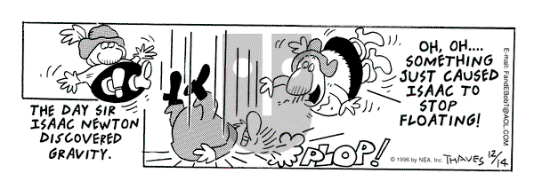 Frank and Ernest on Saturday December 14, 1996 Comic Strip