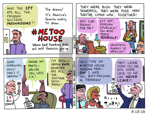 Ted Rall on Wednesday June 13, 2018 Comic Strip