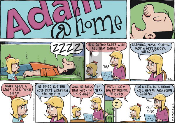 Adam@Home on Sunday March 30, 2025 Comic Strip
