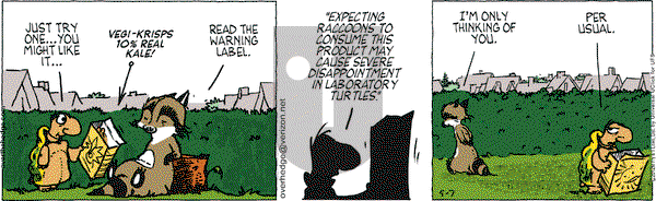 Over the Hedge on Monday May 7, 2012 Comic Strip