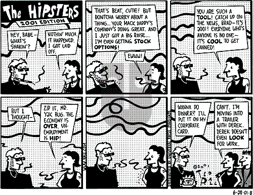 Ted Rall on Monday July 30, 2001 Comic Strip
