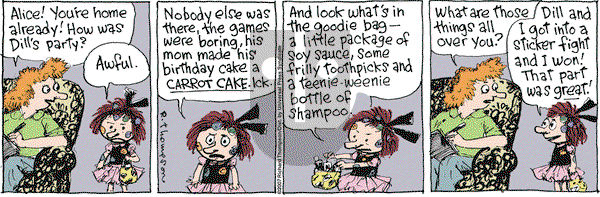 Cul de Sac on Saturday October 20, 2007 Comic Strip