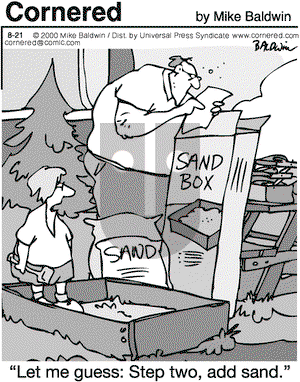 Cornered on Thursday August 21, 2008 Comic Strip