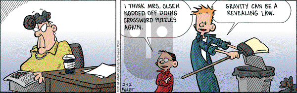Frazz on Thursday February 12, 2015 Comic Strip