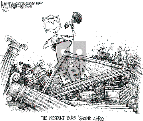 Matt Davies on Tuesday August 26, 2003 Comic Strip