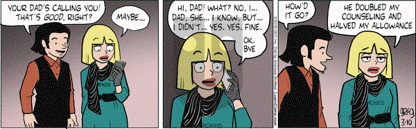 Luann on Saturday March 10, 2018 Comic Strip