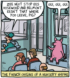 The Argyle Sweater on Saturday April 12, 2025 Comic Strip