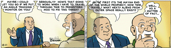 Alley Oop on Tuesday December 11, 2012 Comic Strip