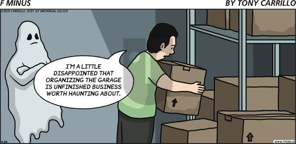 F Minus on Sunday April 26, 2015 Comic Strip