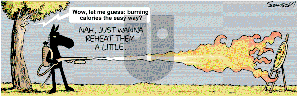 Dark Side of the Horse on Thursday October 13, 2011 Comic Strip