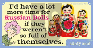 Aunty Acid on Wednesday February 17, 2016 Comic Strip