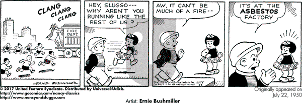 Nancy Classics on Saturday July 22, 2017 Comic Strip
