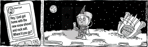 Lio on Monday January 13, 2020 Comic Strip