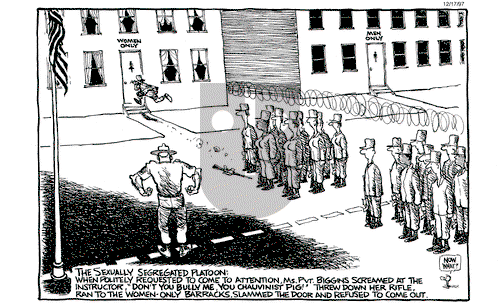 Pat Oliphant on Wednesday December 17, 1997 Comic Strip