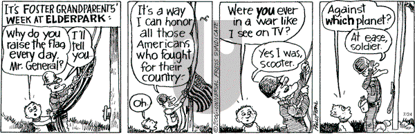 The Elderberries on Sunday July 30, 2006 Comic Strip