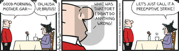 The Born Loser on Monday March 25, 2024 Comic Strip