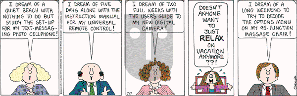 Cathy Classics - Tuesday July 7, 2009 Comic Strip