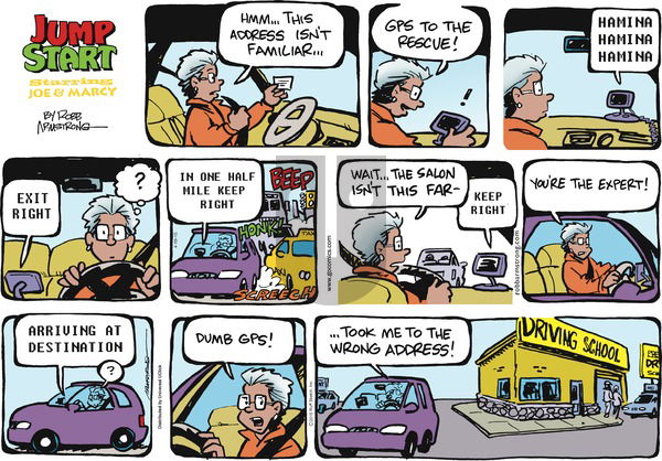 JumpStart on Sunday April 19, 2015 Comic Strip