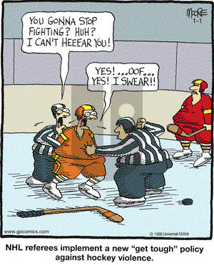 In the Bleachers on Friday January 1, 2010 Comic Strip