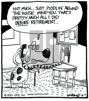 Reality Check on Tuesday August 7, 2001 Comic Strip