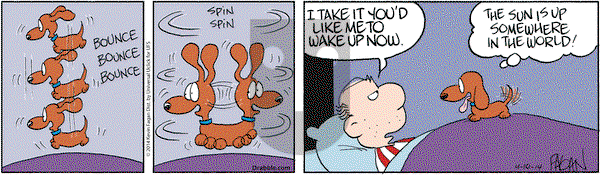 Drabble on Thursday April 10, 2014 Comic Strip