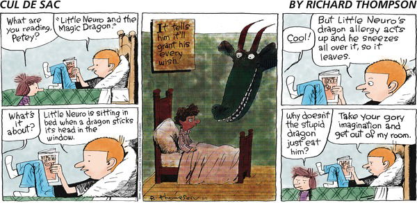 Cul de Sac on Sunday September 1, 2019 Comic Strip